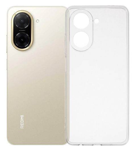 Xiaomi Redmi A5 Hoesje Dun TPU Back Cover Transparant afbeelding 1