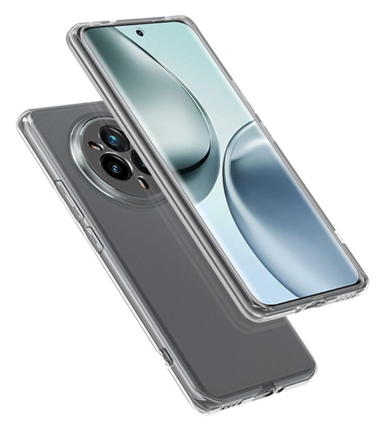 Realme 14 Pro Hoesje Dun TPU Back Cover Transparant afbeelding 2