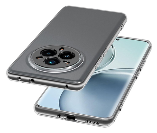 Realme 14 Pro Hoesje Dun TPU Back Cover Transparant afbeelding 3