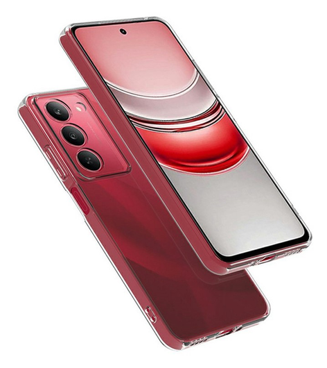 Realme 14X Hoesje Dun TPU Back Cover Transparant afbeelding 2
