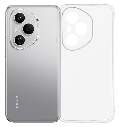 Honor 400 Pro Hoesje Dun TPU Back Cover Transparant afbeelding 1