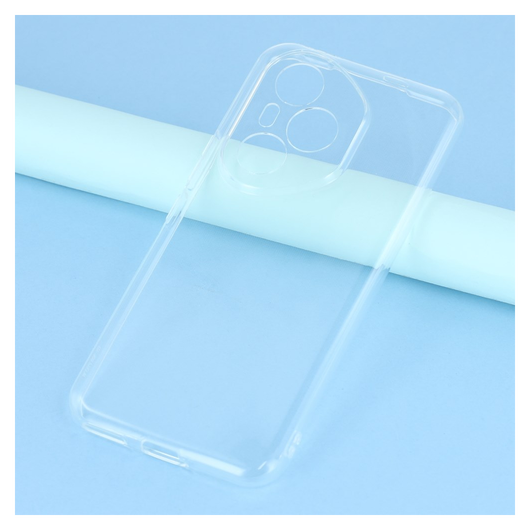 Honor 400 Pro Hoesje Dun TPU Back Cover Transparant afbeelding 3