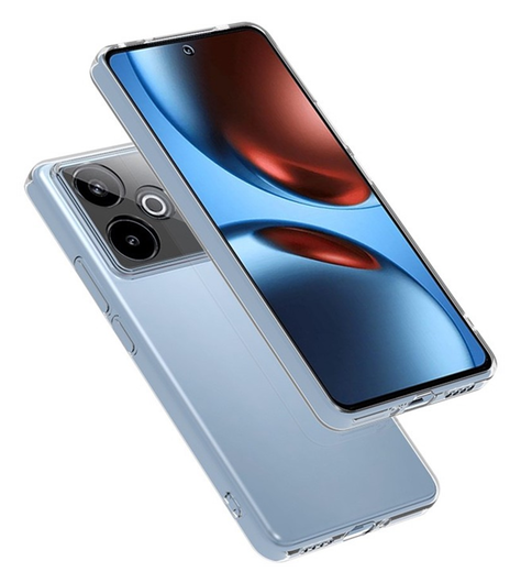 Realme GT 7 Hoesje Dun TPU Back Cover Transparant afbeelding 2