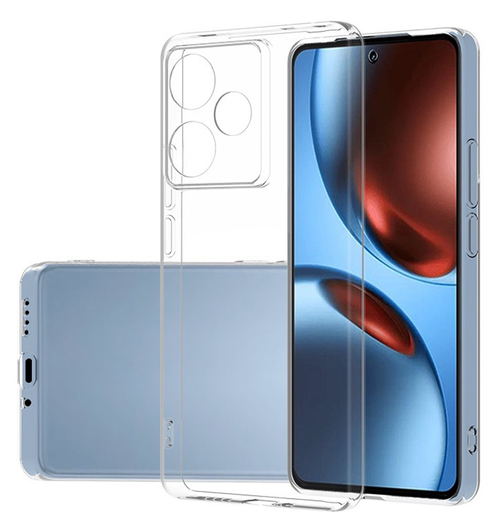 Realme GT 7T Hoesje Dun TPU Back Cover Transparant afbeelding 1