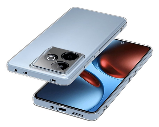 Realme GT 7T Hoesje Dun TPU Back Cover Transparant afbeelding 5