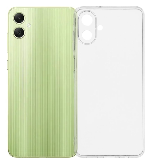 Samsung Galaxy A07 Hoesje Dun TPU Back Cover Transparant afbeelding 1