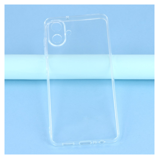 Samsung Galaxy A07 Hoesje Dun TPU Back Cover Transparant afbeelding 3