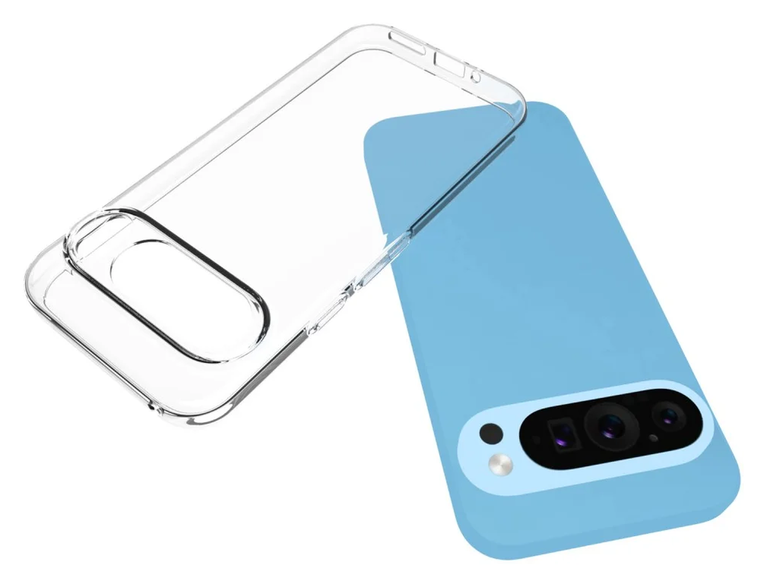 Google Pixel 10 Hoesje Dun TPU Back Cover Transparant afbeelding 3