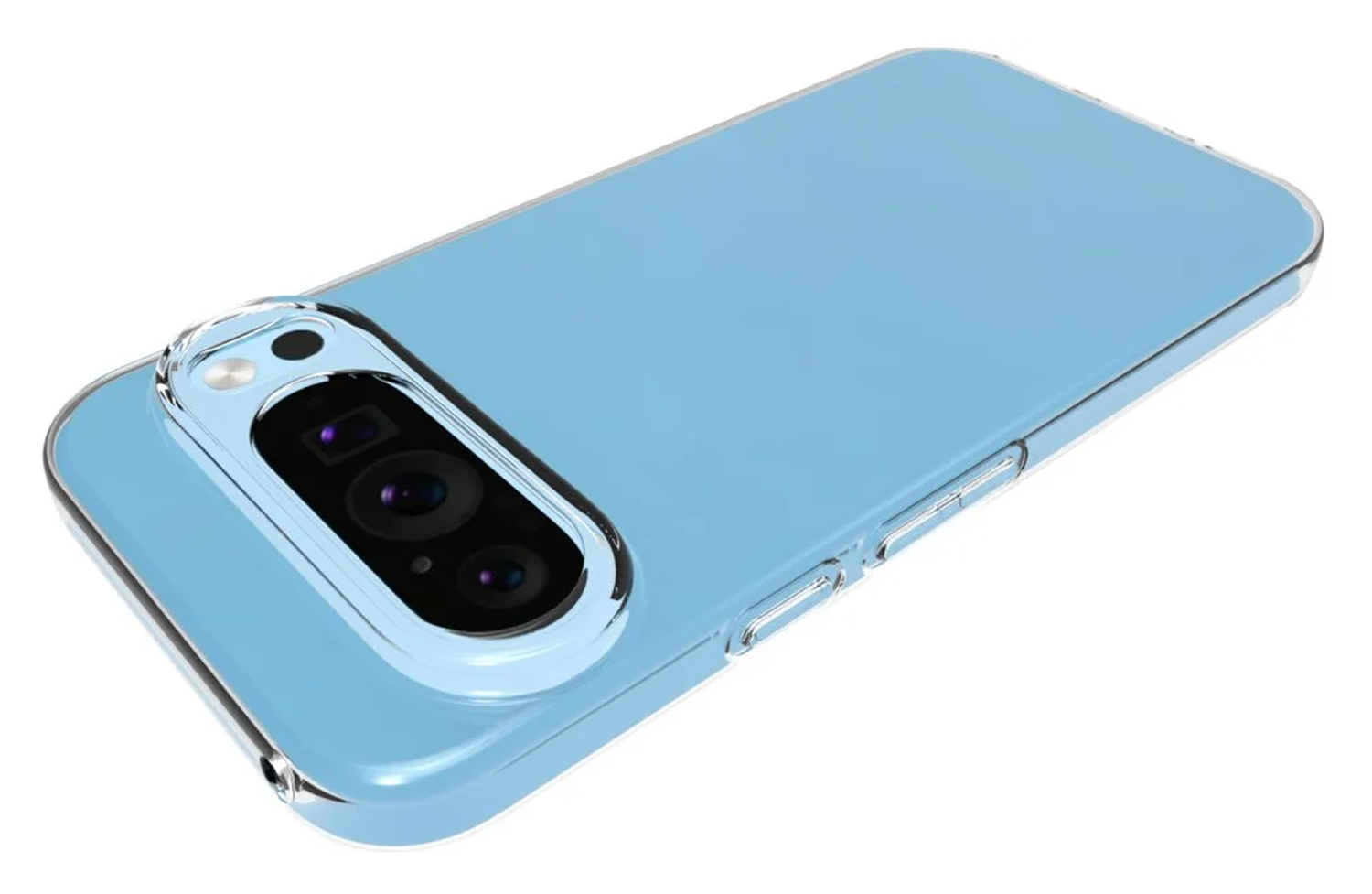 Google Pixel 10 Hoesje Dun TPU Back Cover Transparant afbeelding 4
