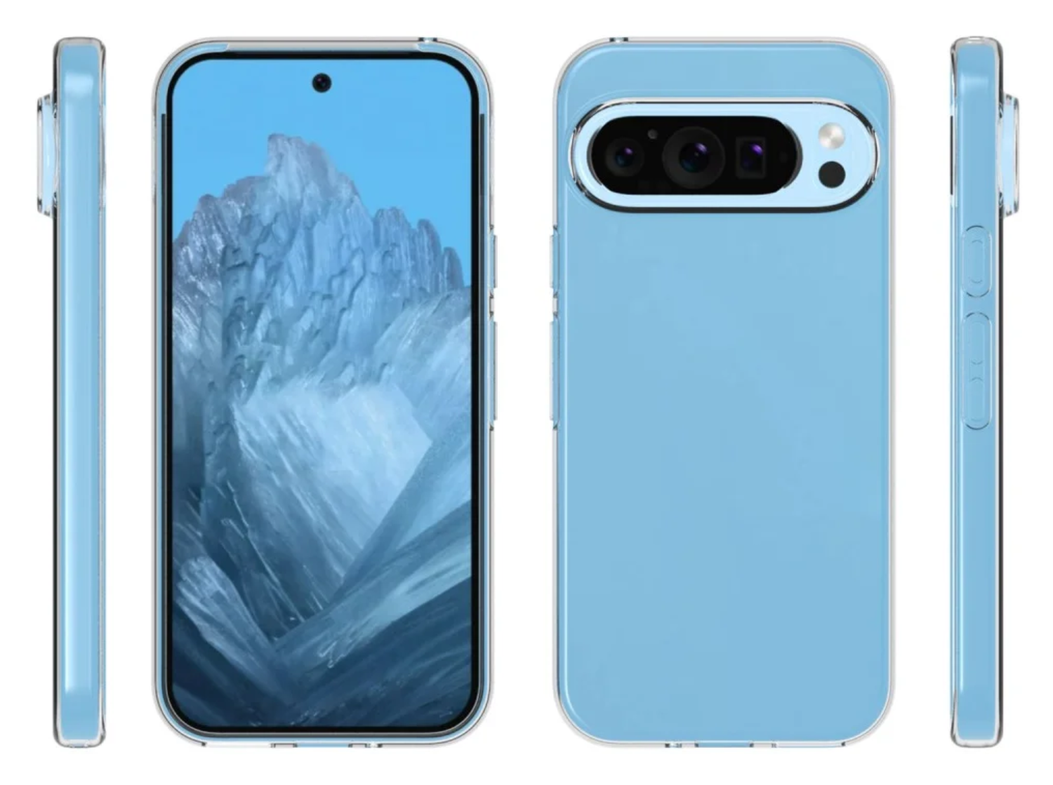 Google Pixel 10 Hoesje Dun TPU Back Cover Transparant afbeelding 8