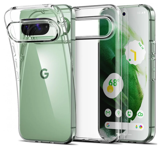 Google Pixel 10 Hoesje Dun TPU Back Cover Transparant afbeelding 1