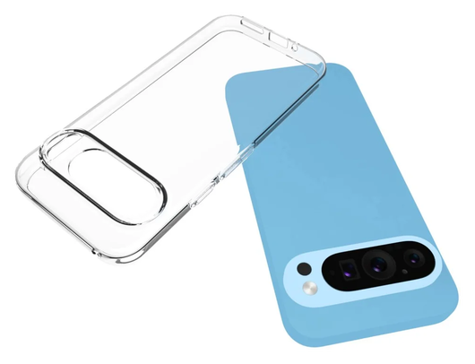 Google Pixel 10 Hoesje Dun TPU Back Cover Transparant afbeelding 3
