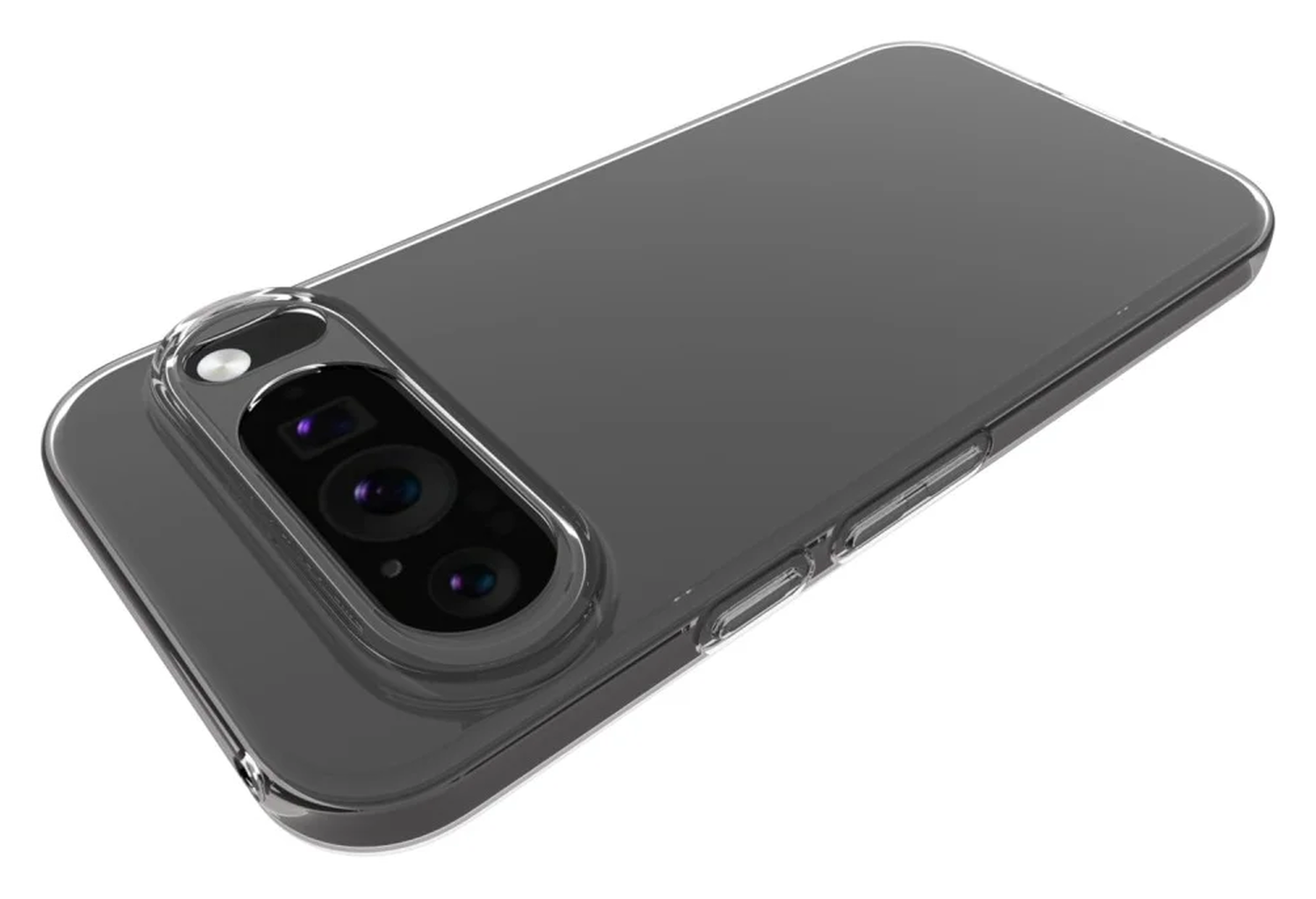 Google Pixel 10 Pro XL Hoesje Dun TPU Back Cover Transparant afbeelding 5