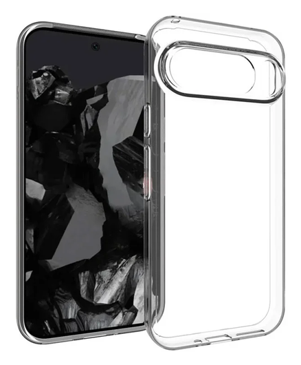 Google Pixel 10 Pro XL Hoesje Dun TPU Back Cover Transparant afbeelding 2