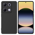 Xiaomi Redmi Note 14S Hoesje Dun TPU Back Cover Matte Zwart