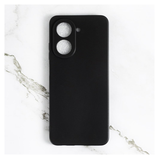 Xiaomi Redmi A5 Hoesje Dun TPU Back Cover Matte Zwart afbeelding 3