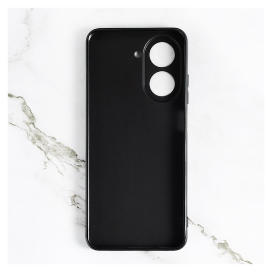 Xiaomi Redmi A5 Hoesje Dun TPU Back Cover Matte Zwart afbeelding 5