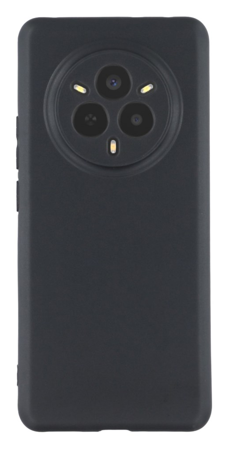 Realme 14 Pro Hoesje Dun TPU Back Cover Matte Zwart afbeelding 1