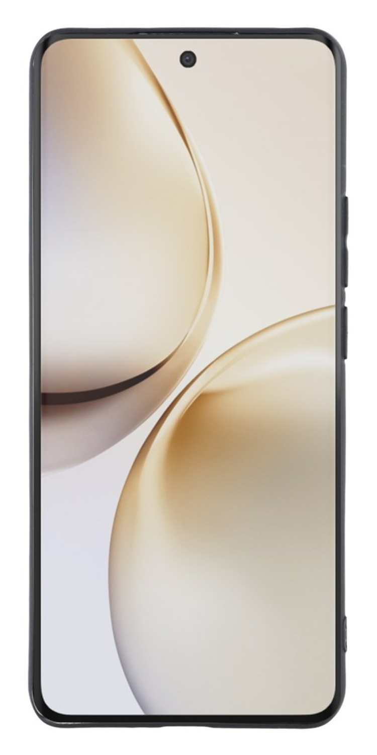 Realme 14 Pro Hoesje Dun TPU Back Cover Matte Zwart afbeelding 2