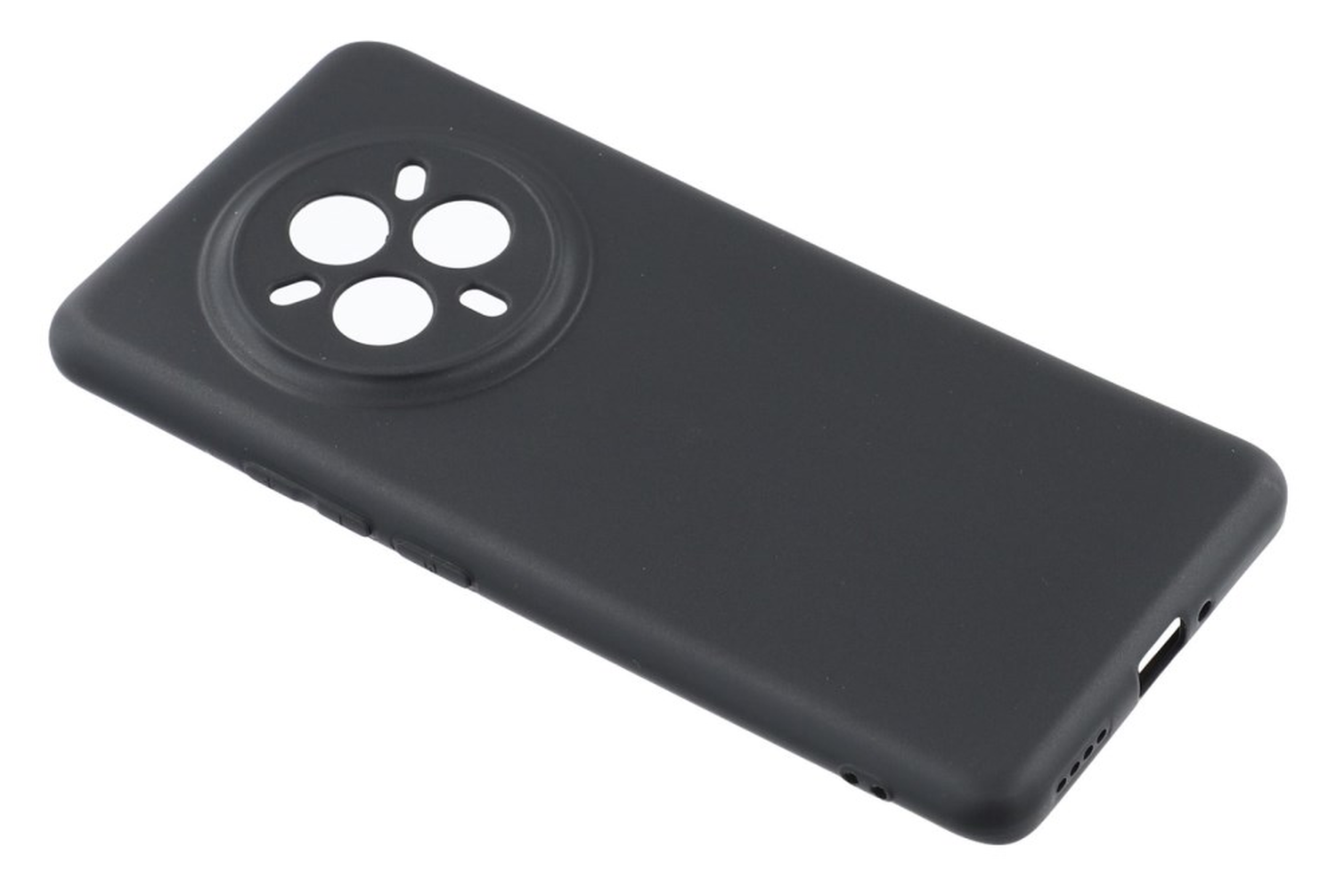 Realme 14 Pro Hoesje Dun TPU Back Cover Matte Zwart afbeelding 6