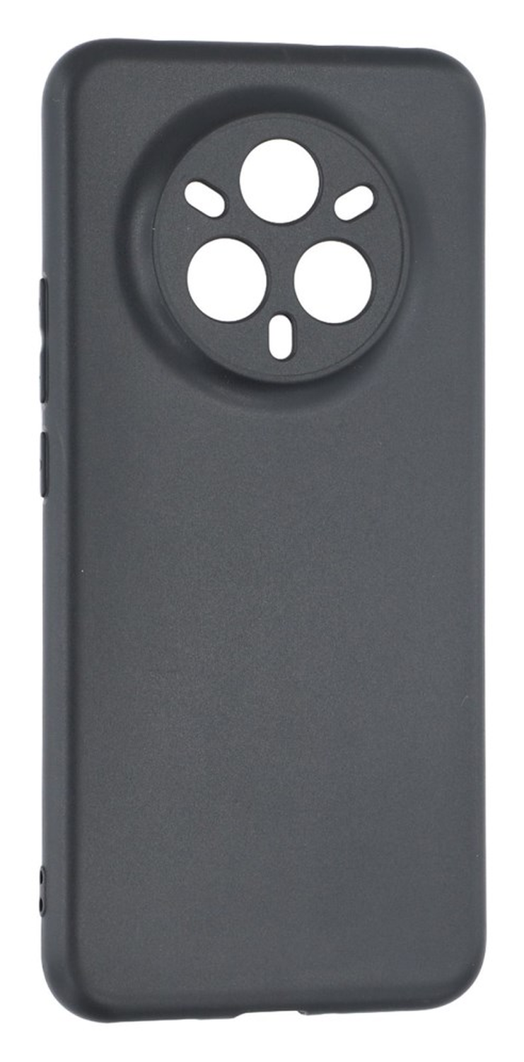 Realme 14 Pro Plus Hoesje Dun TPU Back Cover Matte Zwart afbeelding 2