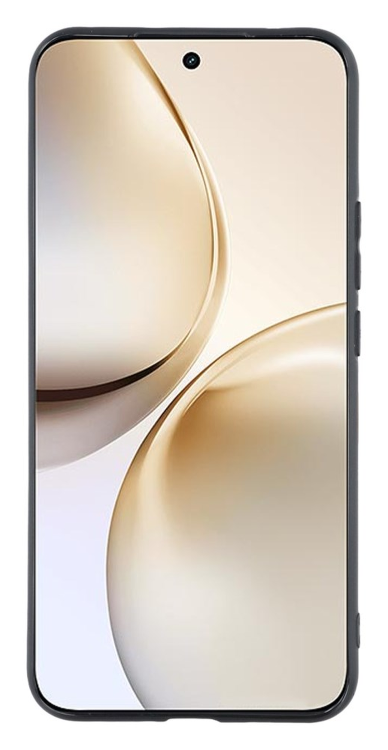 Realme 14 Pro Plus Hoesje Dun TPU Back Cover Matte Zwart afbeelding 4