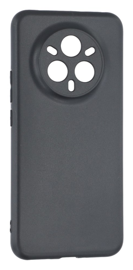 Realme 14 Pro Plus Hoesje Dun TPU Back Cover Matte Zwart afbeelding 2
