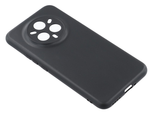 Realme 14 Pro Plus Hoesje Dun TPU Back Cover Matte Zwart afbeelding 5