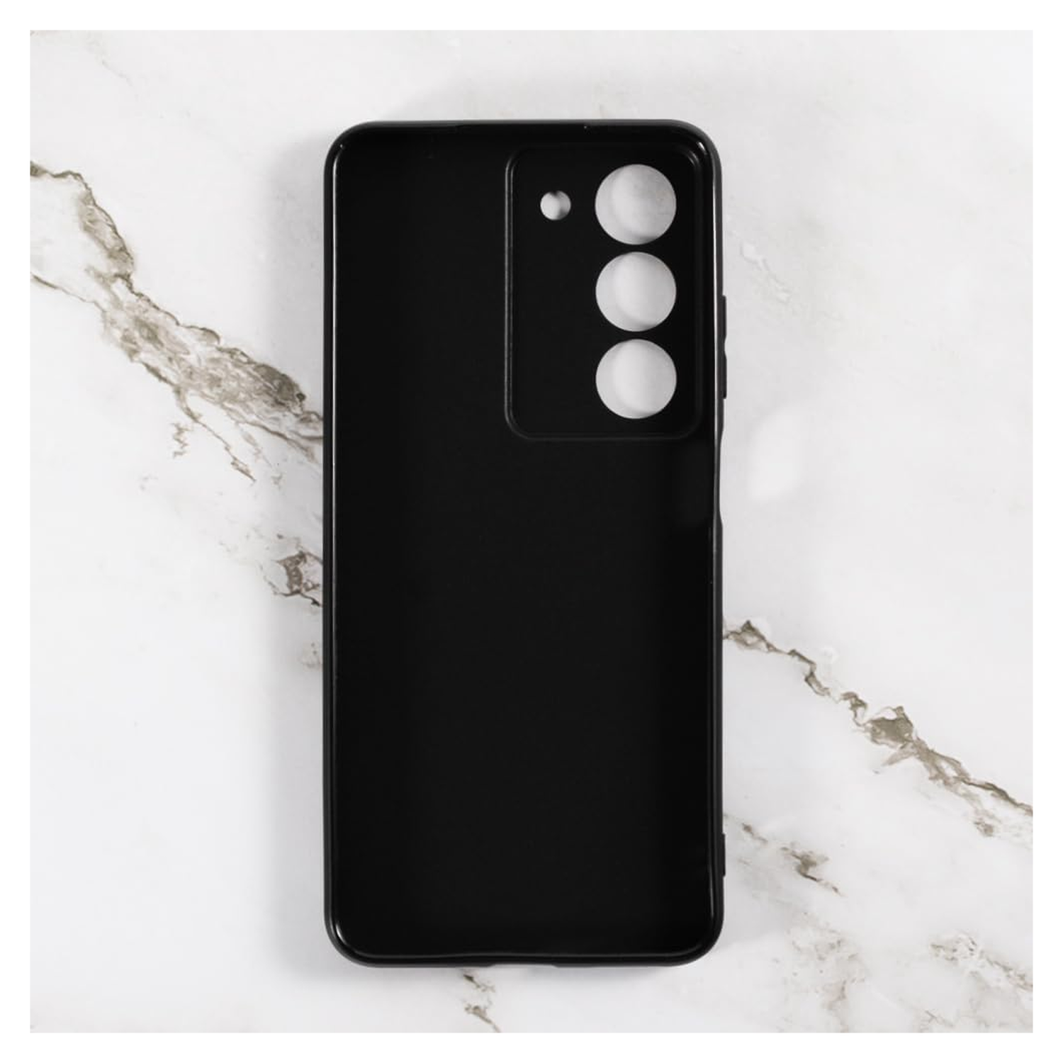 Realme 14X Hoesje Dun TPU Back Cover Matte Zwart afbeelding 6