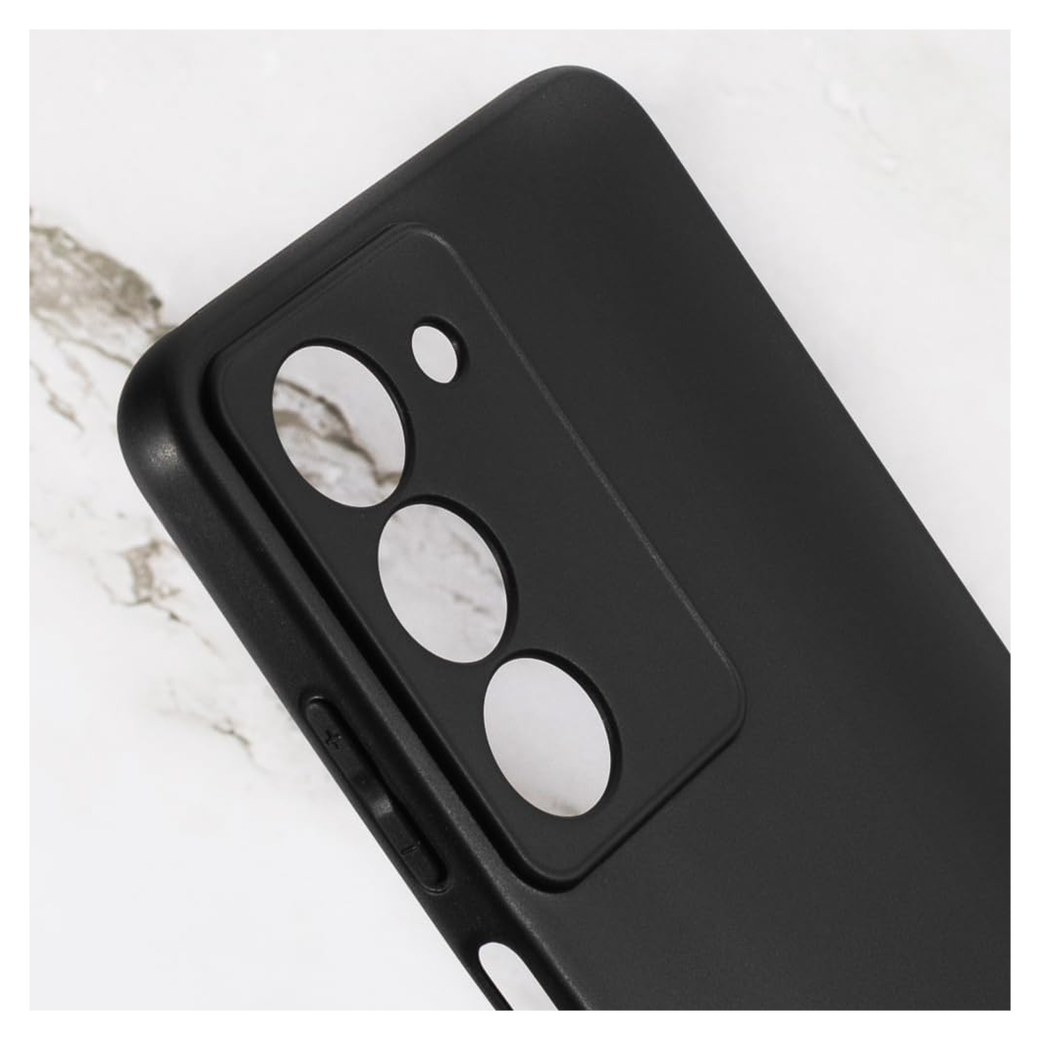 Realme 14X Hoesje Dun TPU Back Cover Matte Zwart afbeelding 7