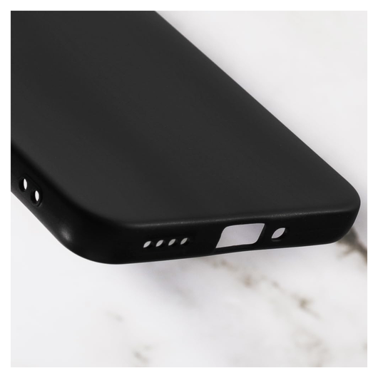 Realme 14X Hoesje Dun TPU Back Cover Matte Zwart afbeelding 5