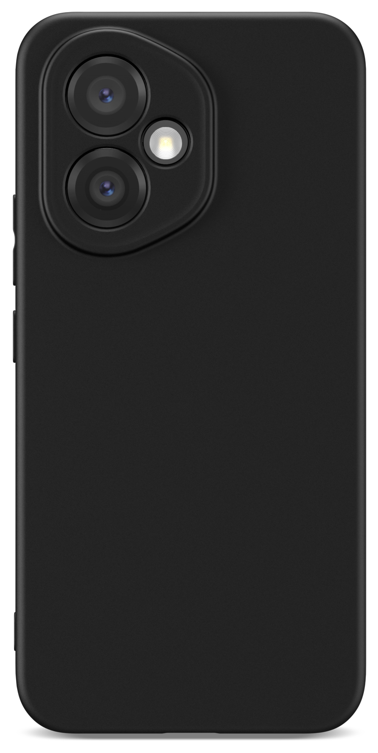 Honor 400 Hoesje Dun TPU Back Cover Matte Zwart afbeelding 3