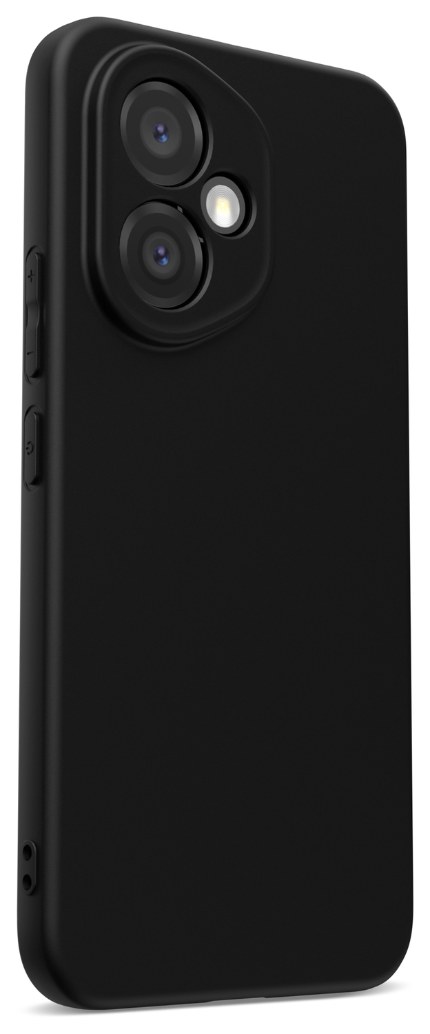 Honor 400 Hoesje Dun TPU Back Cover Matte Zwart afbeelding 4