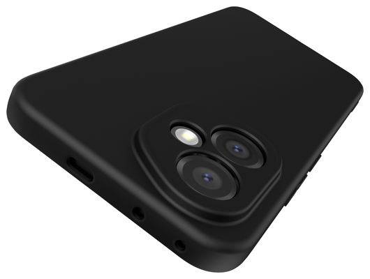 Honor 400 Hoesje Dun TPU Back Cover Matte Zwart afbeelding 5