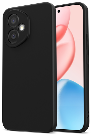 Honor 400 Hoesje Dun TPU Back Cover Matte Zwart afbeelding 1
