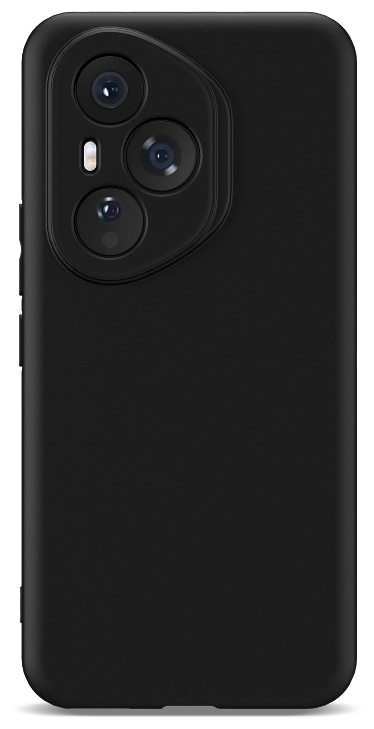 Honor 400 Pro Hoesje Dun TPU Back Cover Matte Zwart afbeelding 3
