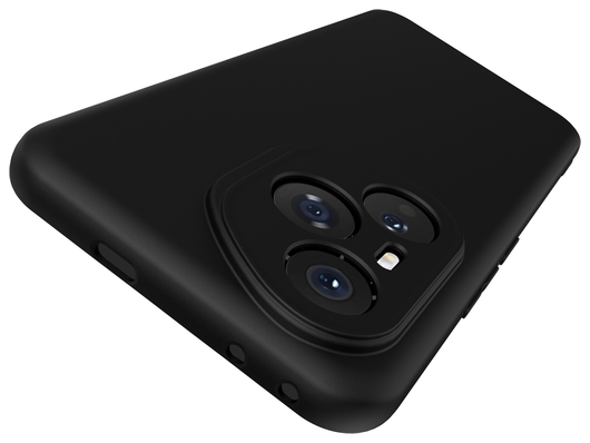 Honor 400 Pro Hoesje Dun TPU Back Cover Matte Zwart afbeelding 5