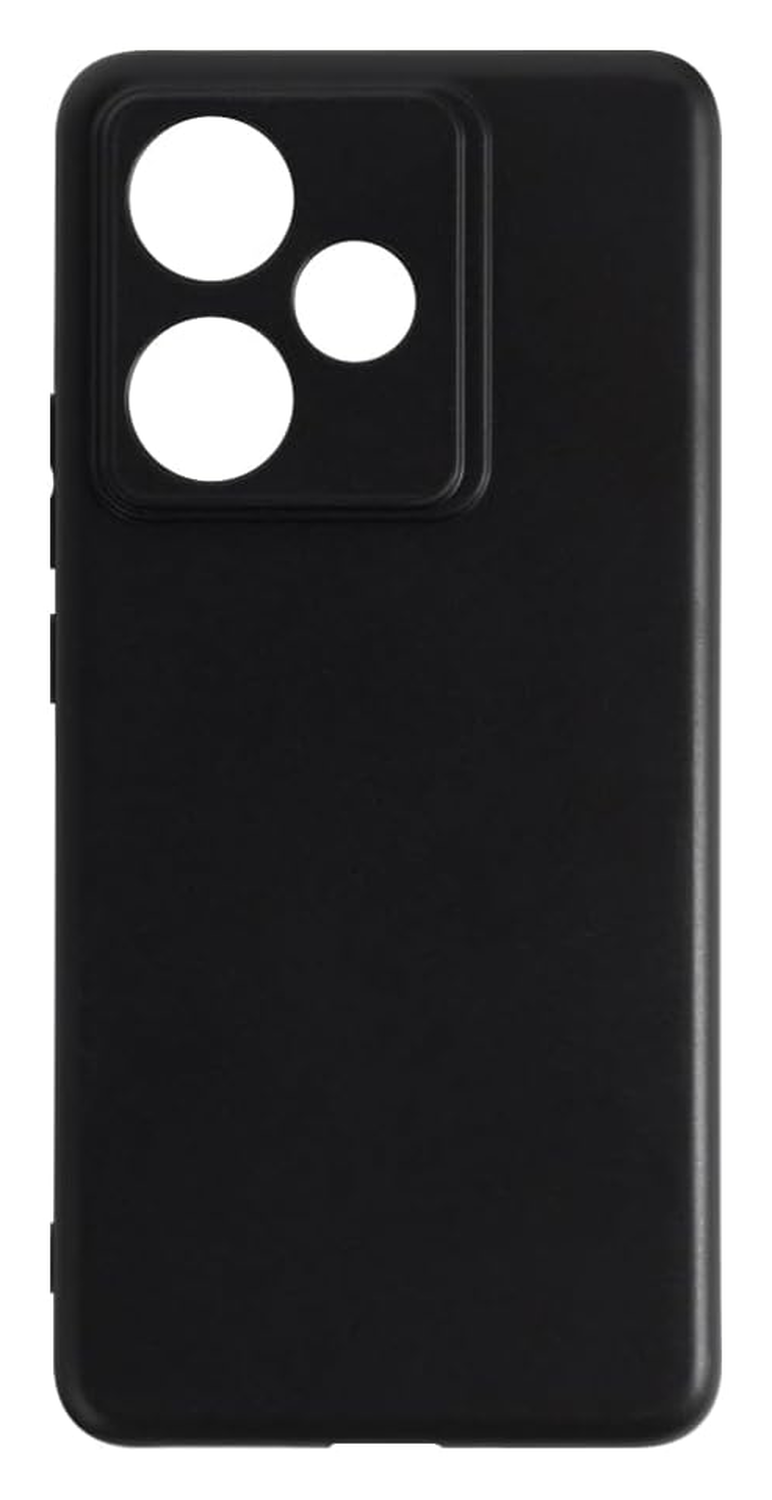 Realme GT 7 Hoesje Dun TPU Back Cover Matte Zwart afbeelding 1