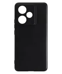 Realme GT 7T Hoesje Dun TPU Back Cover Matte Zwart afbeelding