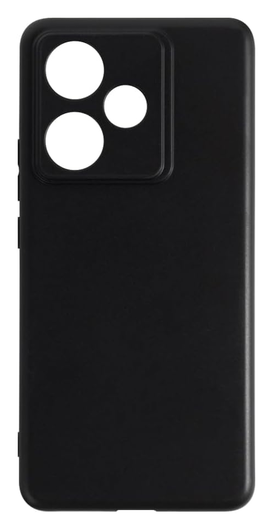 Realme GT 7T Hoesje Dun TPU Back Cover Matte Zwart afbeelding 1