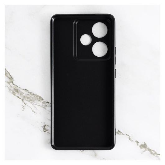 Realme GT 7T Hoesje Dun TPU Back Cover Matte Zwart afbeelding 7