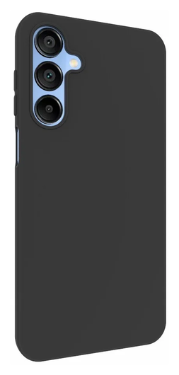 Samsung Galaxy A17 Hoesje Dun TPU Back Cover Matte Zwart afbeelding 4