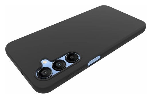 Samsung Galaxy A17 Hoesje Dun TPU Back Cover Matte Zwart afbeelding 6