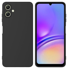 Samsung Galaxy A07 Hoesje Dun TPU Back Cover Matte Zwart