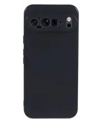 Google Pixel 10 Pro XL Hoesje Dun TPU Back Cover Matte Zwart afbeelding