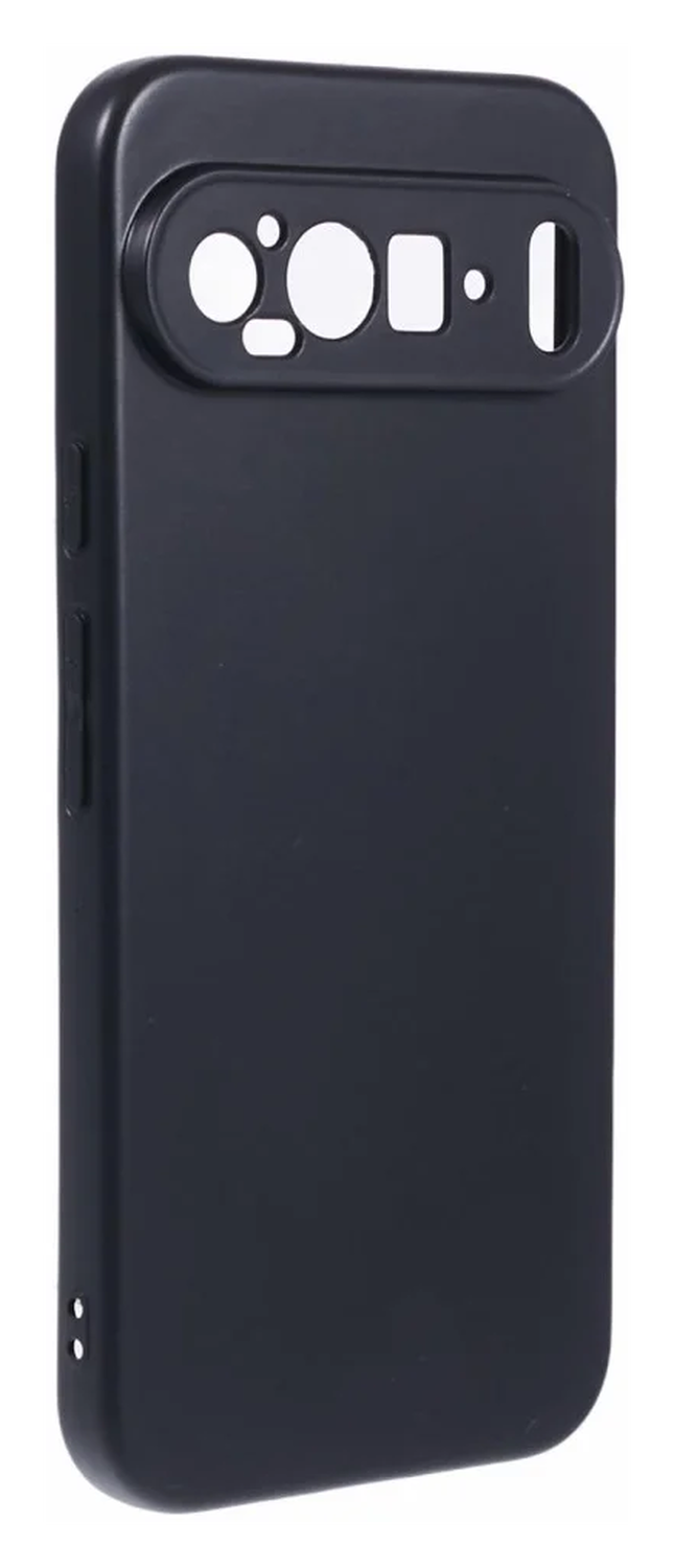 Google Pixel 10 Pro XL Hoesje Dun TPU Back Cover Matte Zwart afbeelding 2