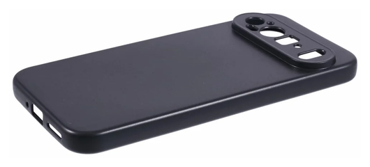 Google Pixel 10 Pro XL Hoesje Dun TPU Back Cover Matte Zwart afbeelding 4