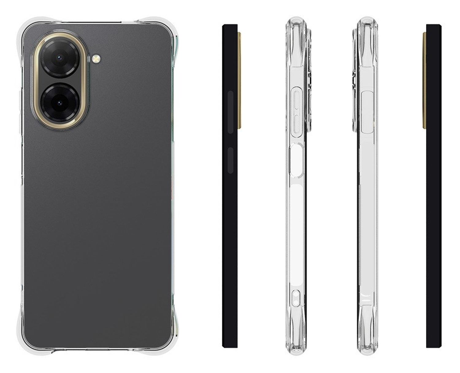Xiaomi Redmi A5 Hoesje Schokbestendig en Dun TPU Back Cover Transparant afbeelding 6