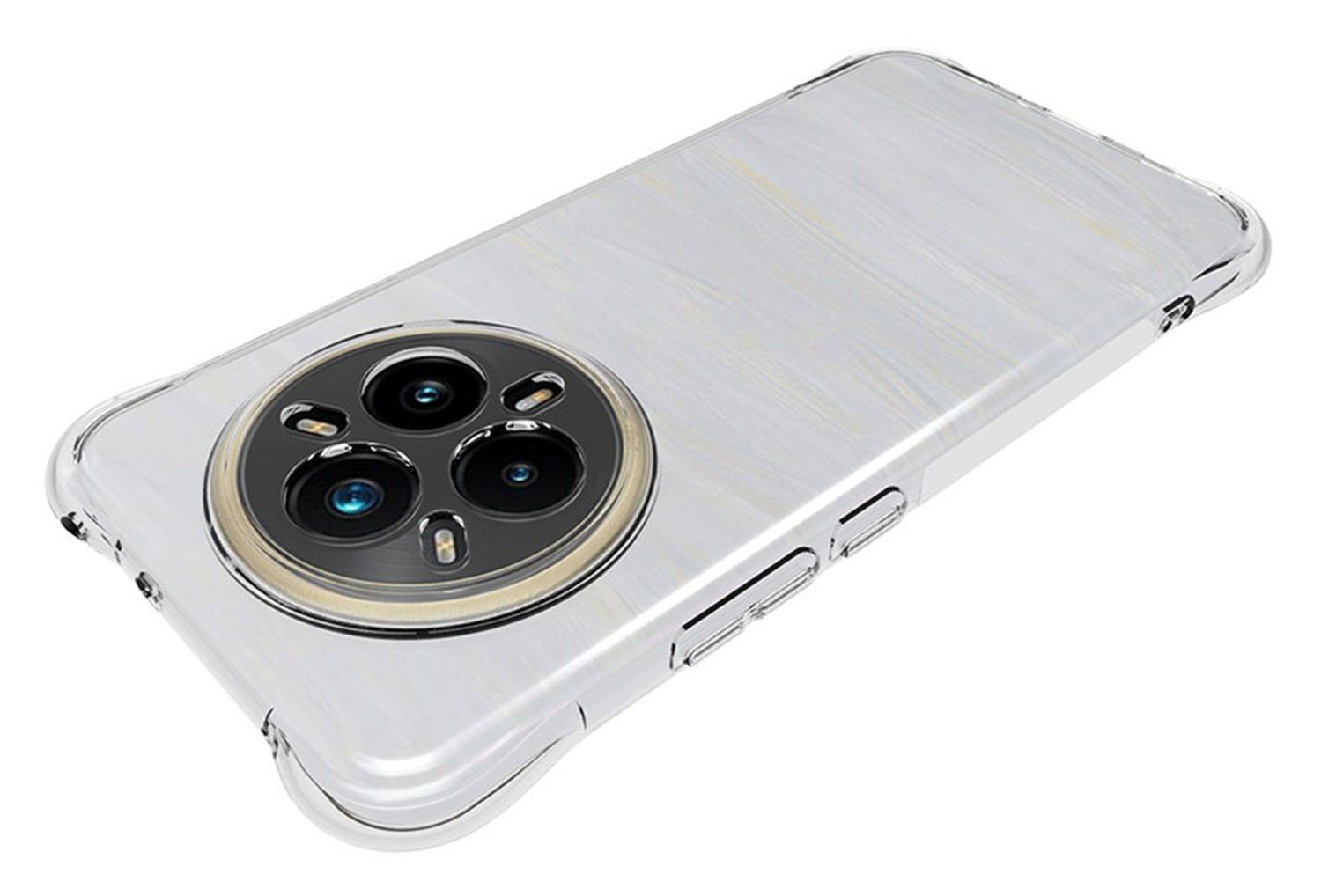 Realme 14 Pro Plus Hoesje Schokbestendig en Dun TPU Back Cover Transparant afbeelding 5