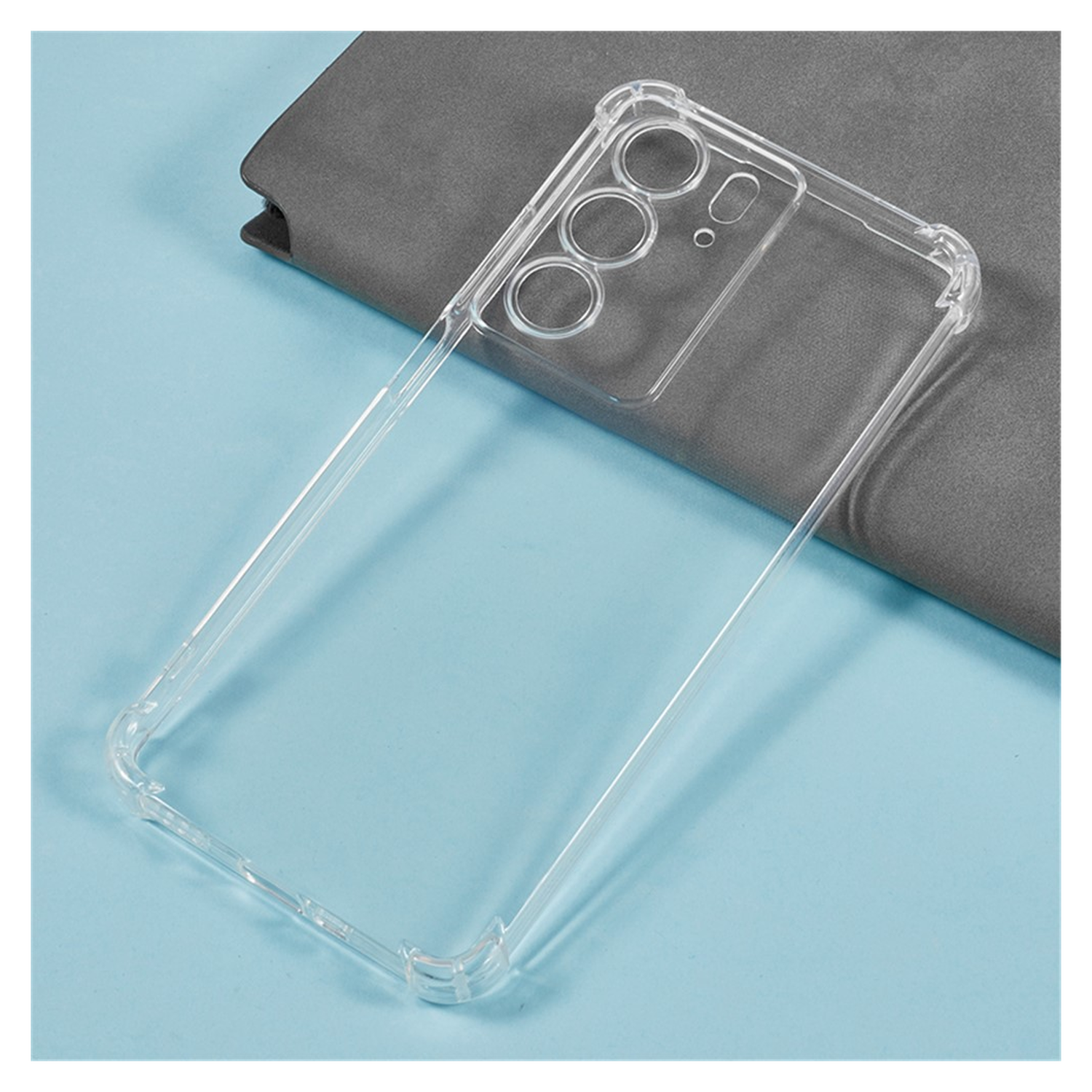 Realme 14X Hoesje Schokbestendig en Dun TPU Back Cover Transparant afbeelding 4